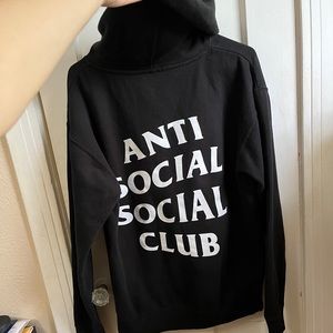 🖤Authentic Anti Social Club Black Hoodie 🖤